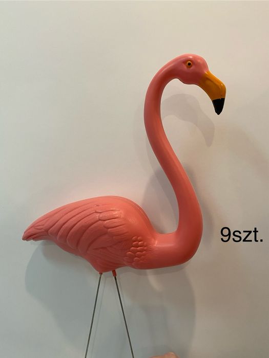 Flaming plastikowy do ogrodu dekoracja