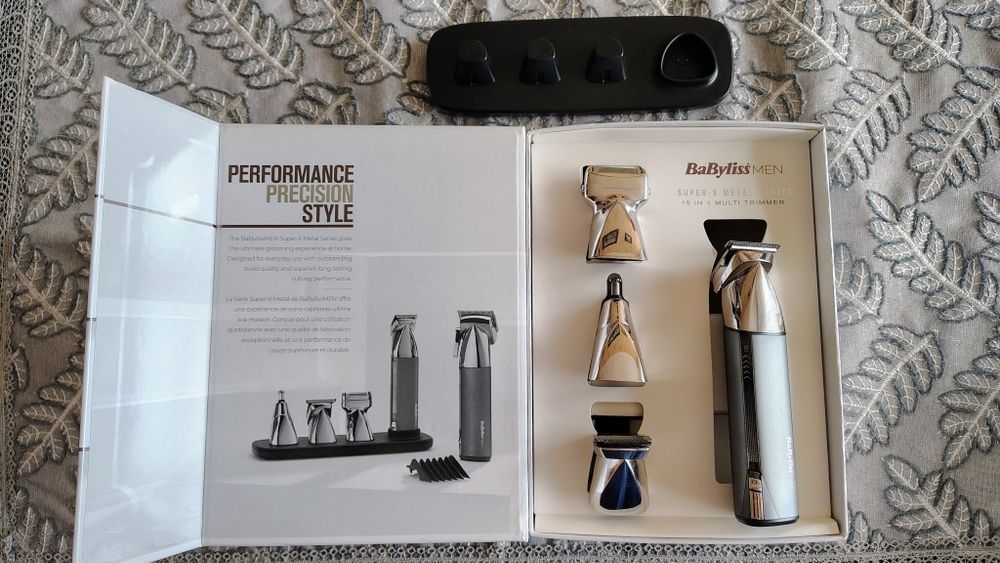 Komplet,Babyliss super-x metal + trymer,stan idealny