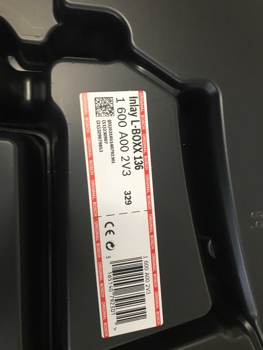 Кейсы Bosch L-BOXX 136 с вкладышами под инструмент