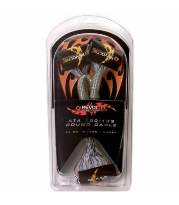 2 Cabos IDE / Flat / ATA Discos HD Revoltec revestidos