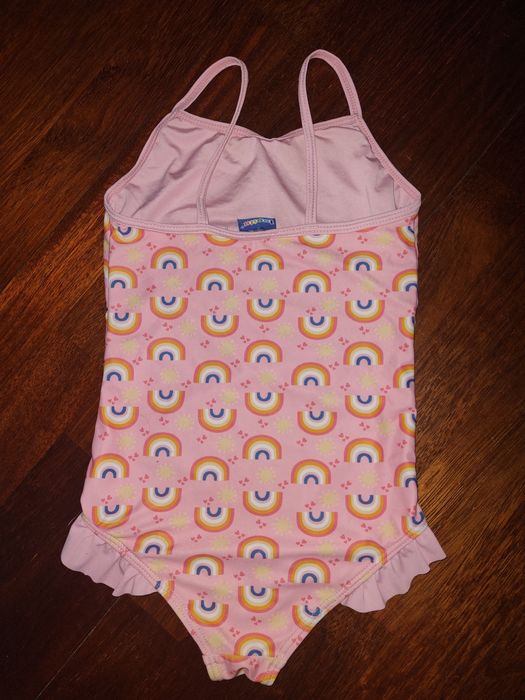 Kostiumy kąpielowe dla dziewczynki w rozmiarze 116/122-2 sztuki