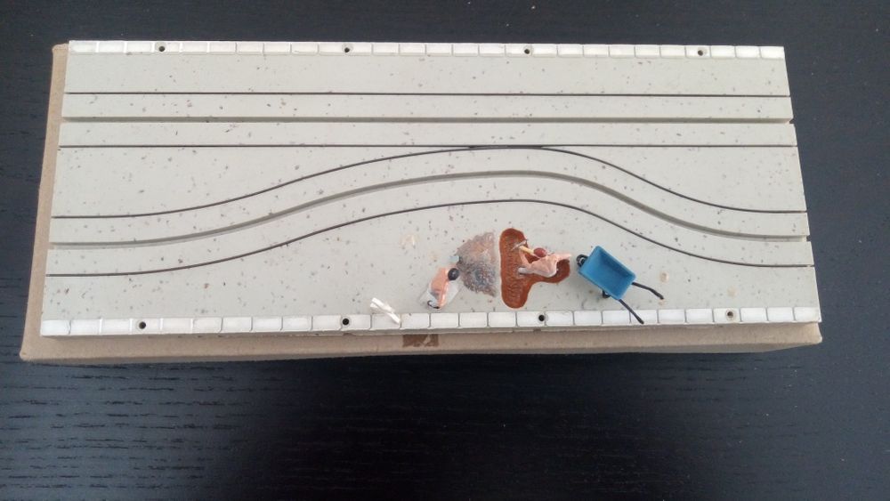 Pista Faller plataforma com diorama