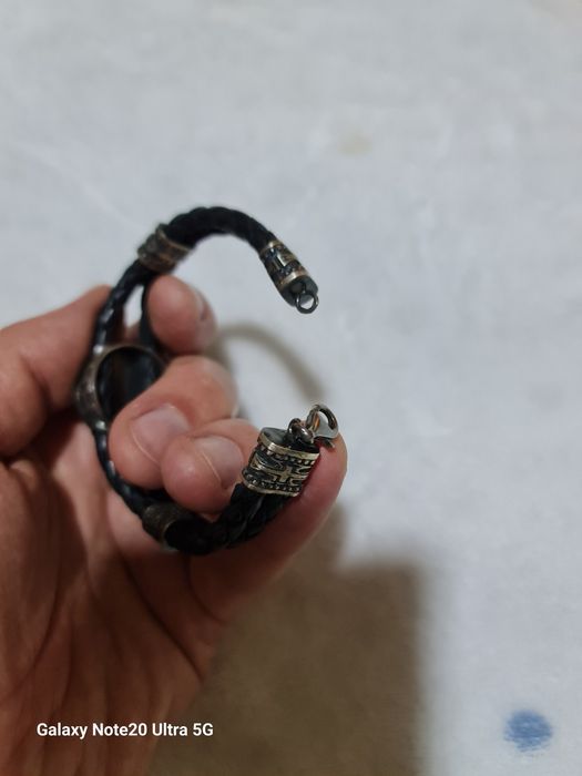 Pulseira em prata símbolos de Portugual