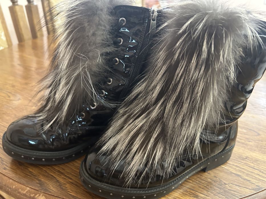 ботінки лакові