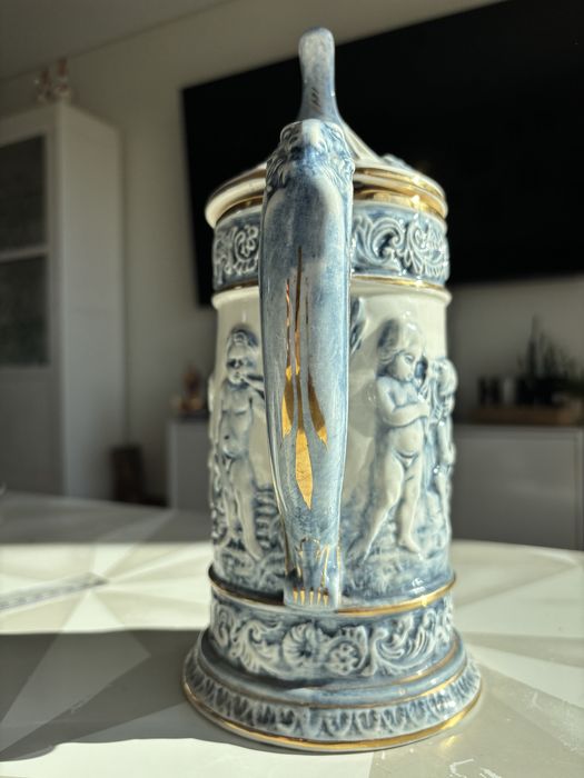 Caneca de Cerveja R. Capodimonte Itália – Tampa e Querubins