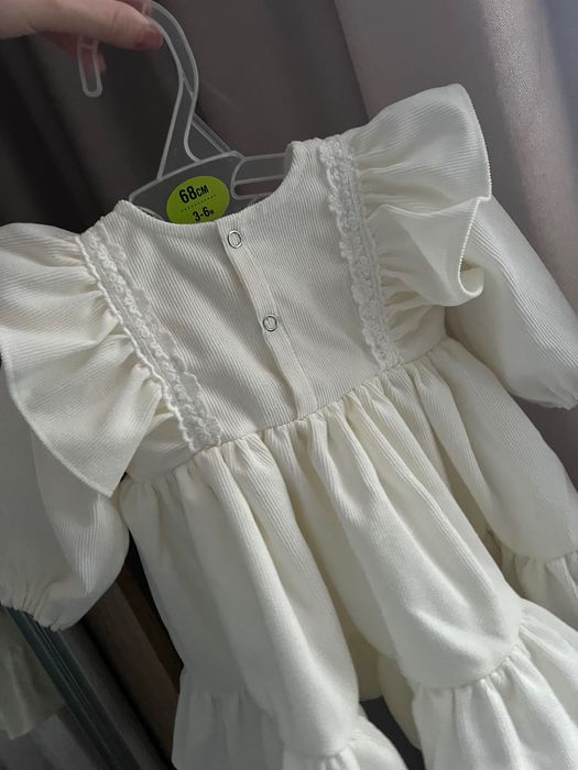 Дитяча сукня на 0-3 місяці