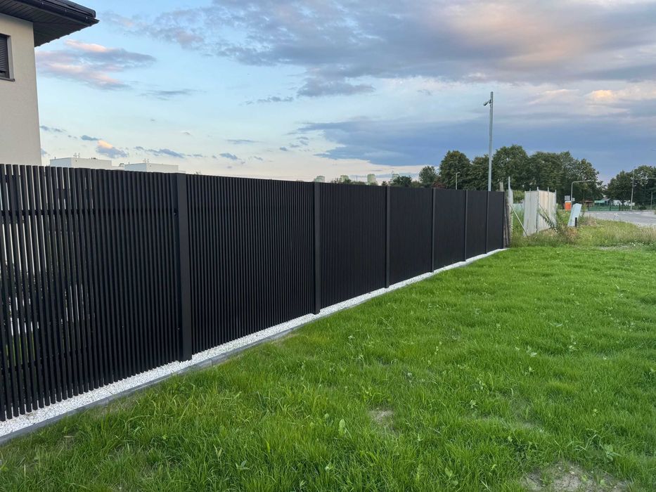 Ogrodzenie poziome Tychy - realizacja