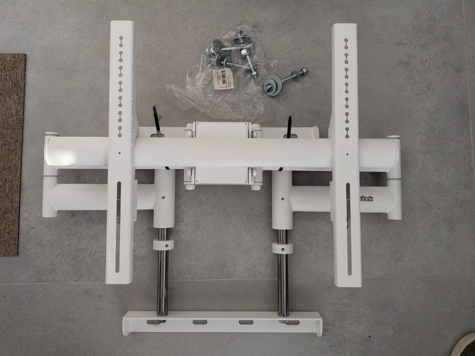 Wieszaki do TV białe