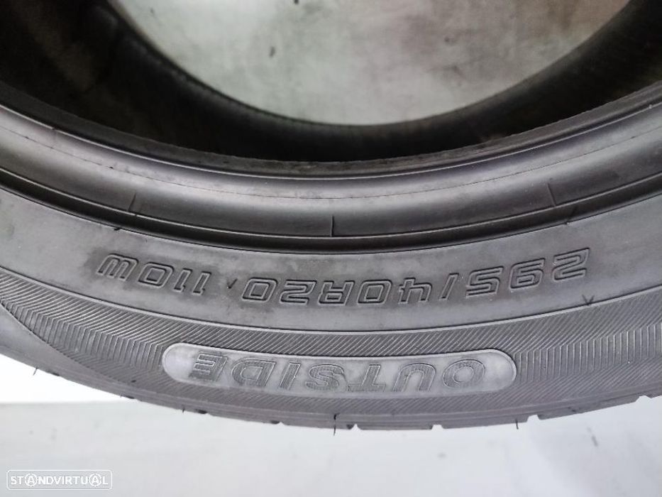 2 pneus como novos 295-40r20 falken - oferta dos portes