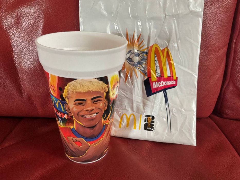 Стакан Mcdonalds Fifa Ямаль Yamal
