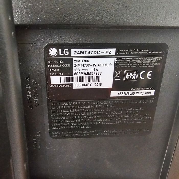 Tv  LG  24" Excelente funcionamento