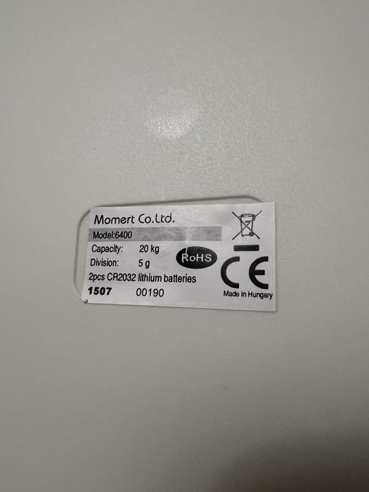 Дитячі ваги Momert (Угорщина) – робочі, гарний стан весы детские