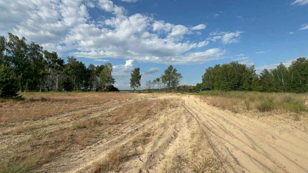 ЗЕМЕЛЬНА ДІЛЯНКА біля Києва з виходом на річку на воду вихід до Дніпра  12 сот. біля води  50 хв від Києва недорого краєвид Бориспільський рн