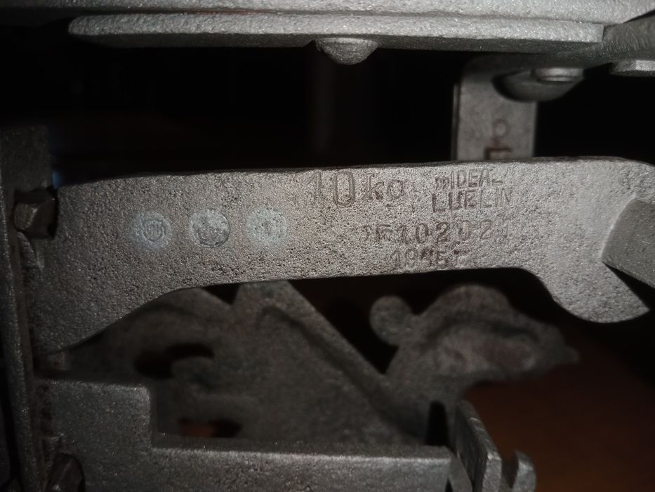 Waga ideal Lublin 10kg 1945r