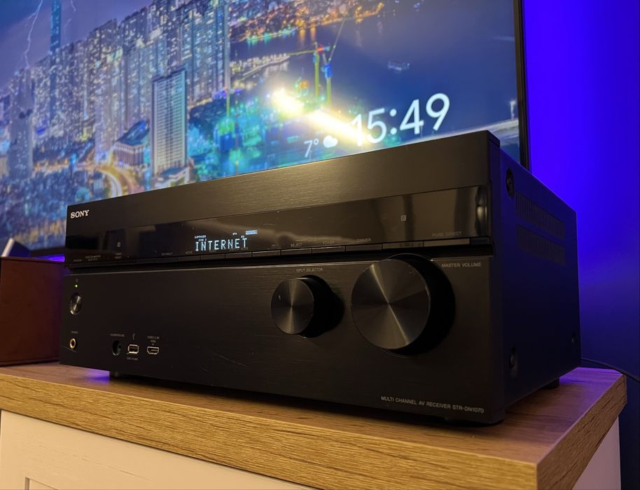 Amplituner 7.2 Sony STR-DN1070 Wi-Fi Bluetooth 4K HDMI Kino domowe