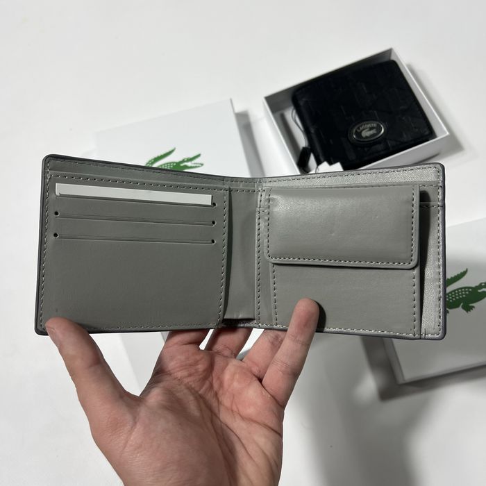 Гаманець Lacoste monogram кошелек лакост монограма кошелек с монетнице