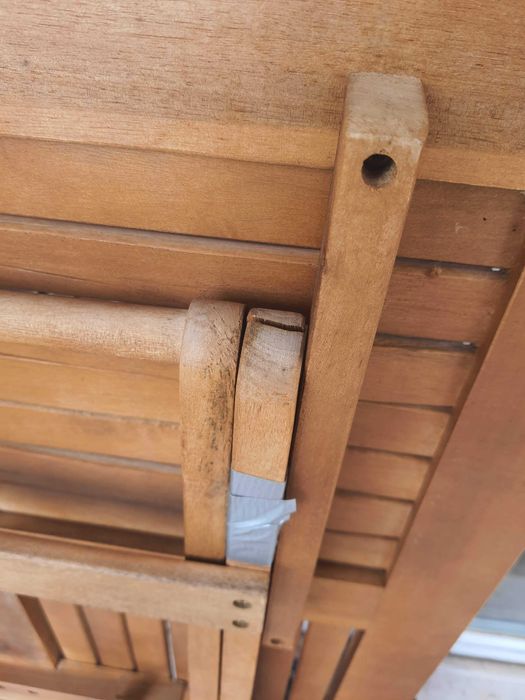 Conjunto mesa e cadeiras para exterior