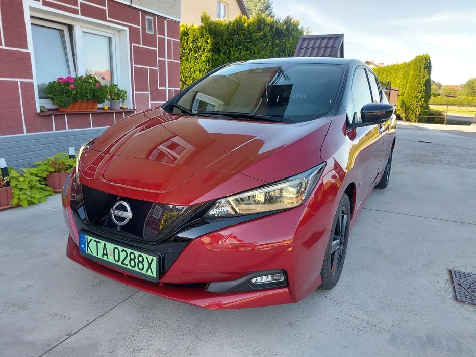 Nissan Leaf TEKNA Skóra FullLed ProPilot Pompa Serwisowany