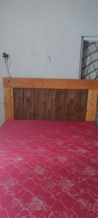 Ліжко двоспальне дерев'яне