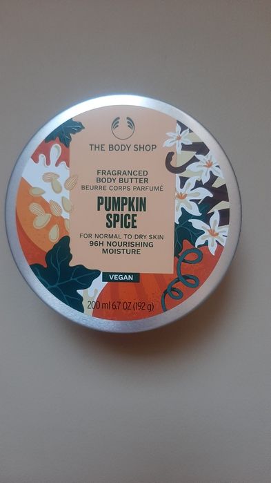 The body shop body butter pumpkin spice 200 ml