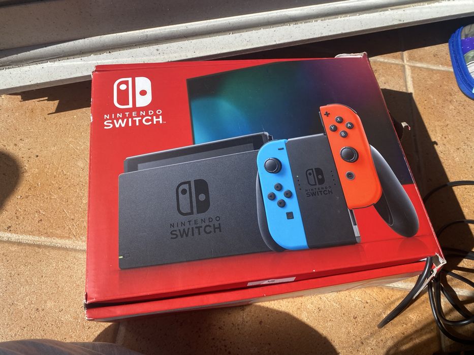 Nintendo Switch com Todos os Acessorios