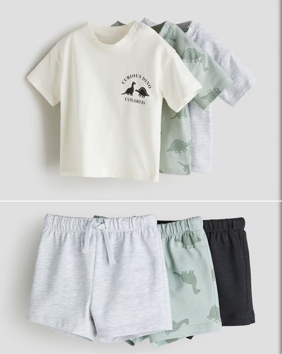 Костюм (футболка і шорти) H&M на 2-3 р. 92-98 см.