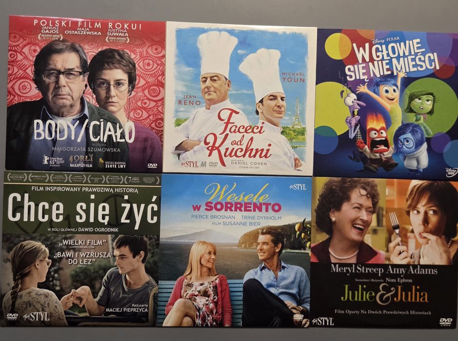 Zestaw filmy DVD x45szt.