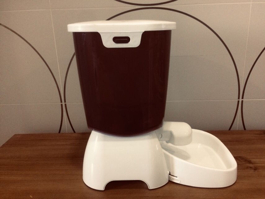 Comedouro de gato ou cão a pilhas