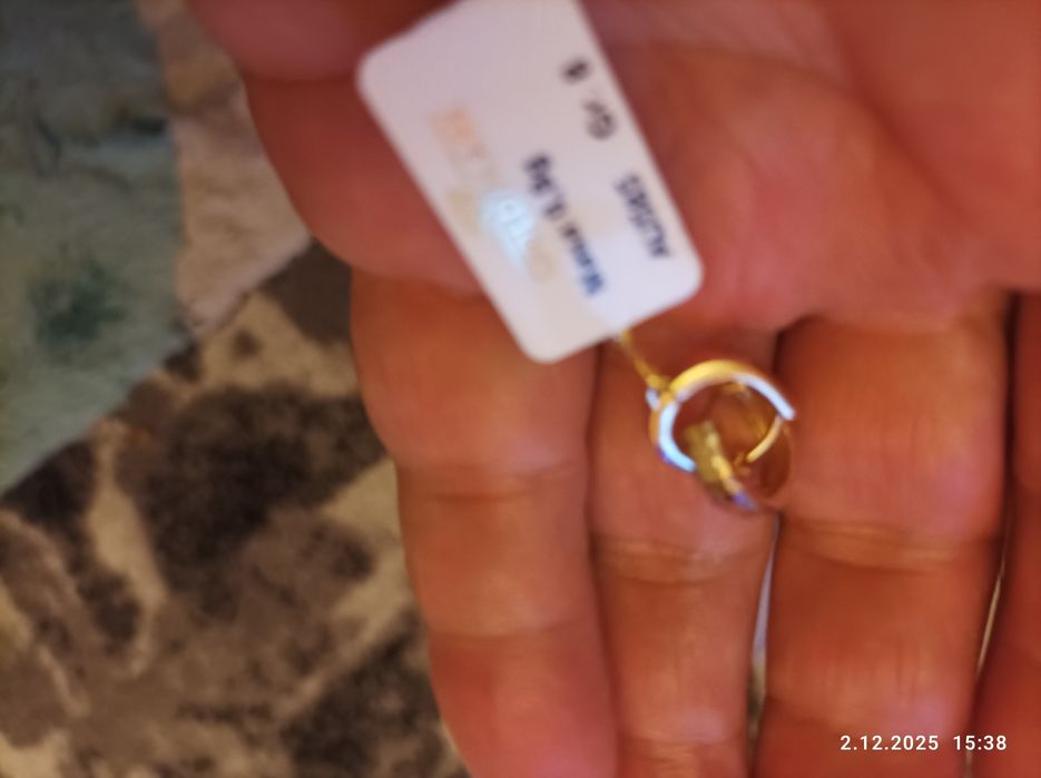 Złote kolczyki damskie 585