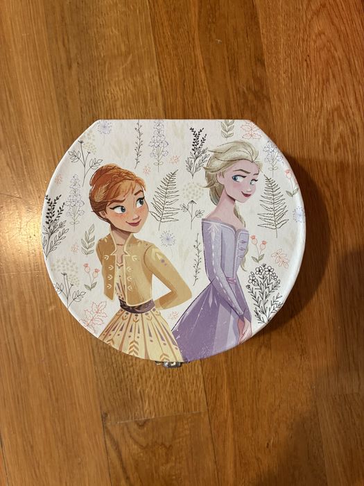 Szkatułka frozen na biżuterię dla dziewczynki