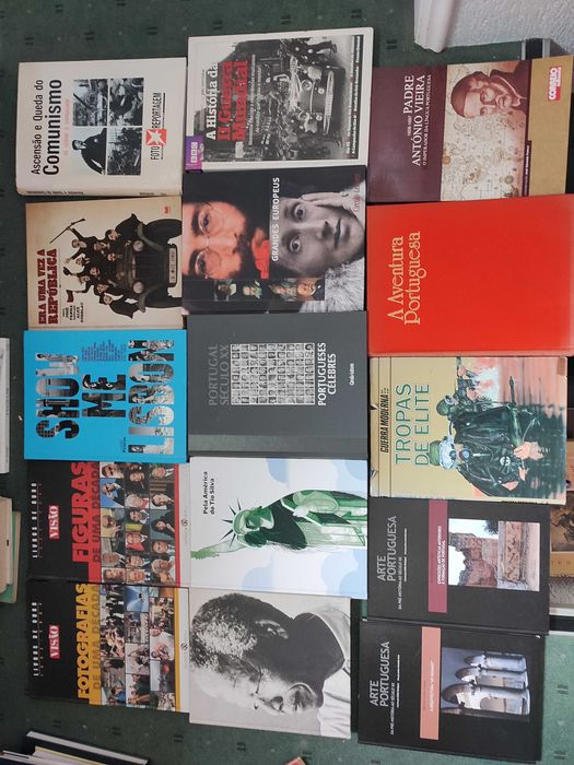 Lote Livros Best Sellers História Portugal e Mundial