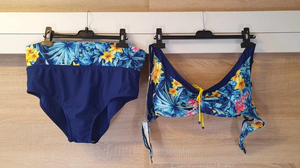 Kostium kąpielowy damski dwuczęściowy SELF Collection XXXL/46 E/F NOWY