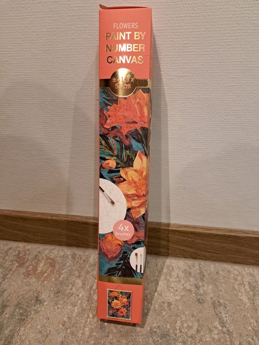 Kwiaty malowanie po numerach