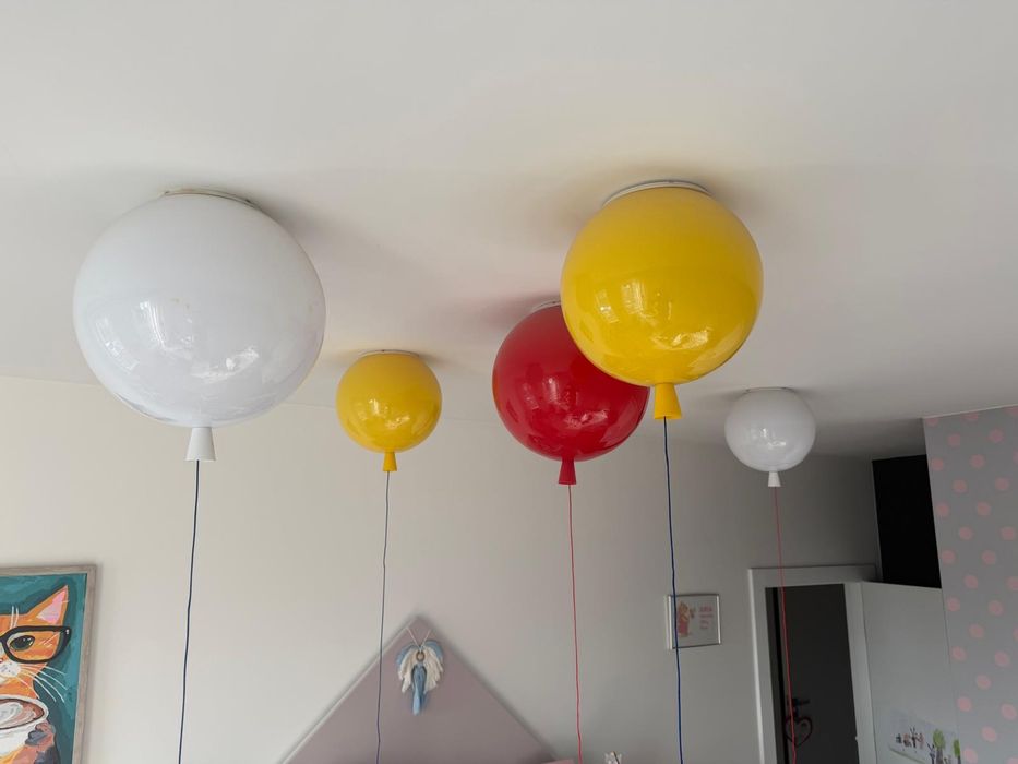 Lampy w kształcie balonów