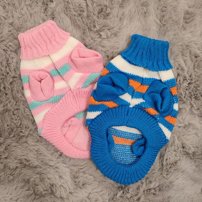 Нова кофта для собак светр (рожева)