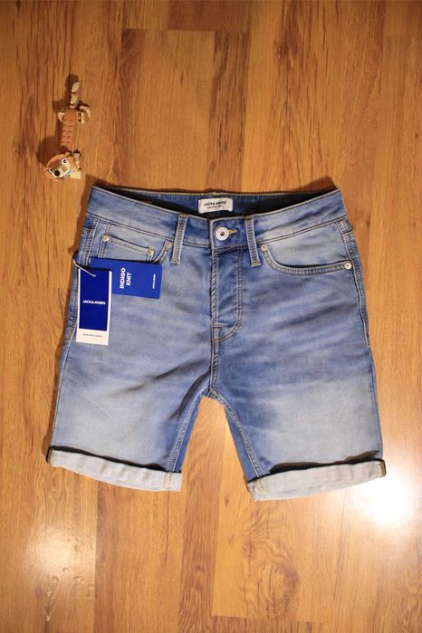 Szorty Jack and Jones r. XS jasne nieb bawełniane nowe z metką