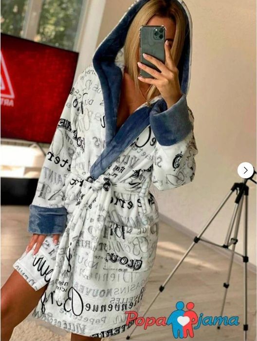 Домашній махровий халат