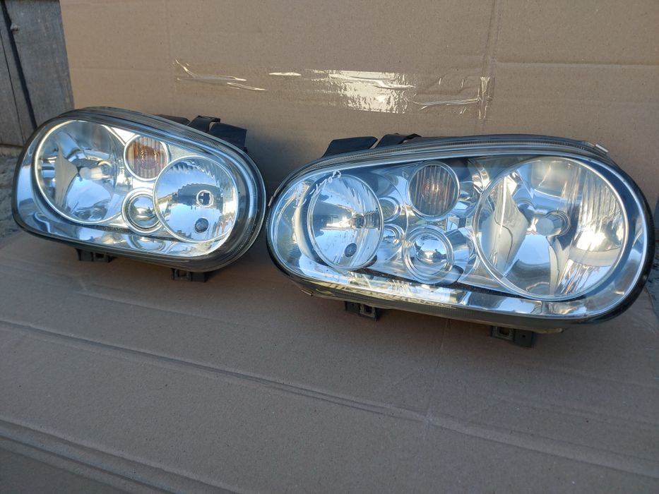 Фари передні головного світла основні б/в оригінал VW Гольф-4, Golf 4