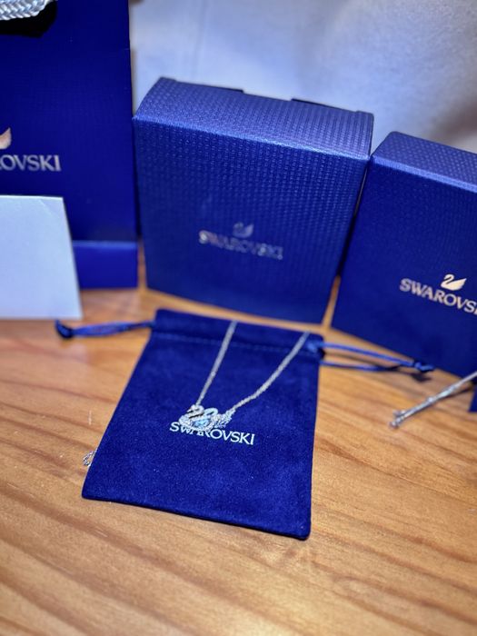 Colar Swarovski Iconic Swan – Conjunto Completo