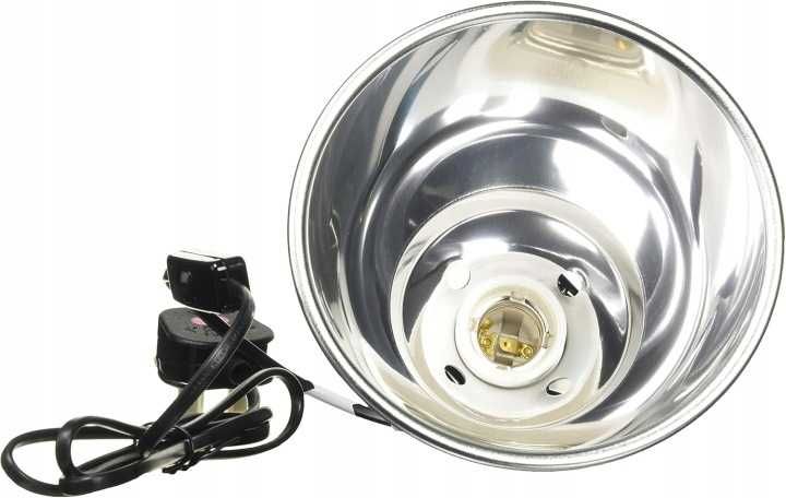 Exo Terra Light Dome Aluminiowy KLOSZ OPRAWA żarówki 14cm