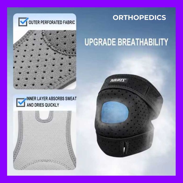 НАКОЛІННИК наколенник - подвійна фіксація бандаж на коліно для спорту