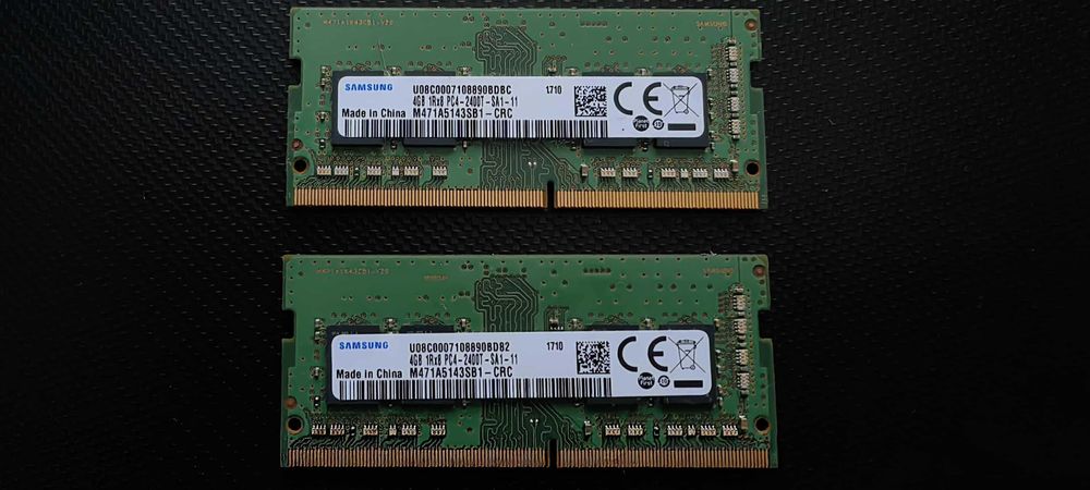 Ram Samsung 8GB (2x4GB)  DDR4 PC4 2400T do laptopa
