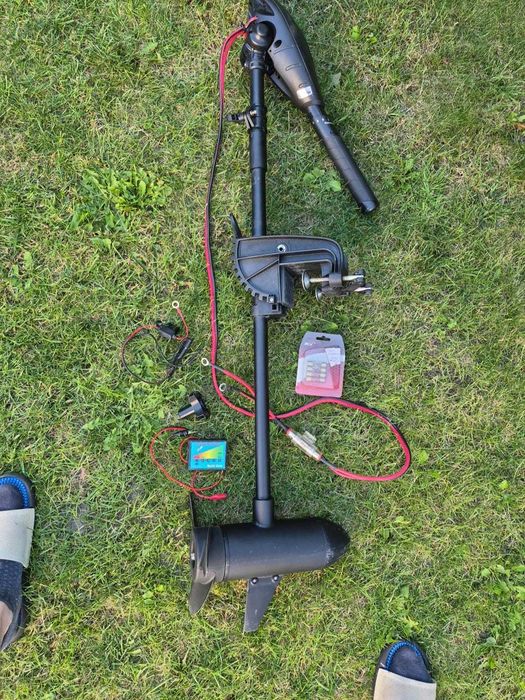 Silnik Elektryczny Osapian 55 LBS + Akumulator żelowy GLP 80Ah 12V