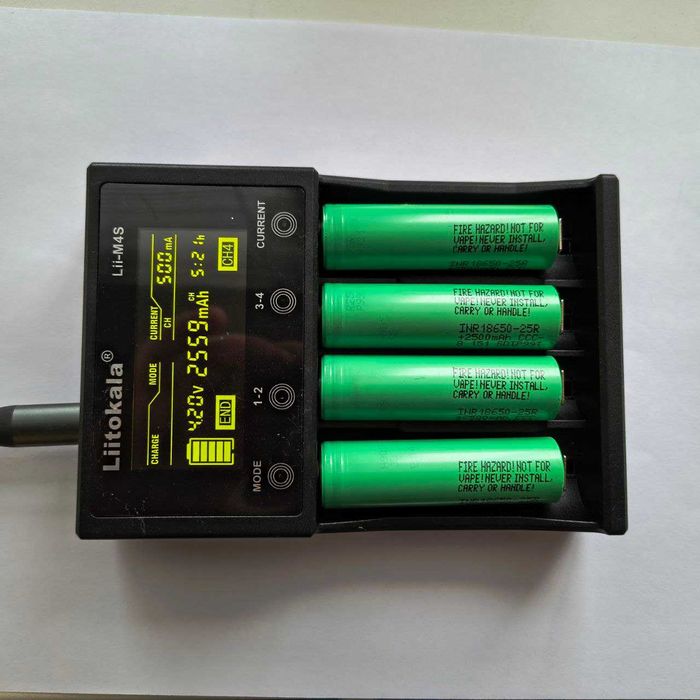 18650 акумулятор високострумовий Samsung INR18650-25R 2500mah/20A/12m