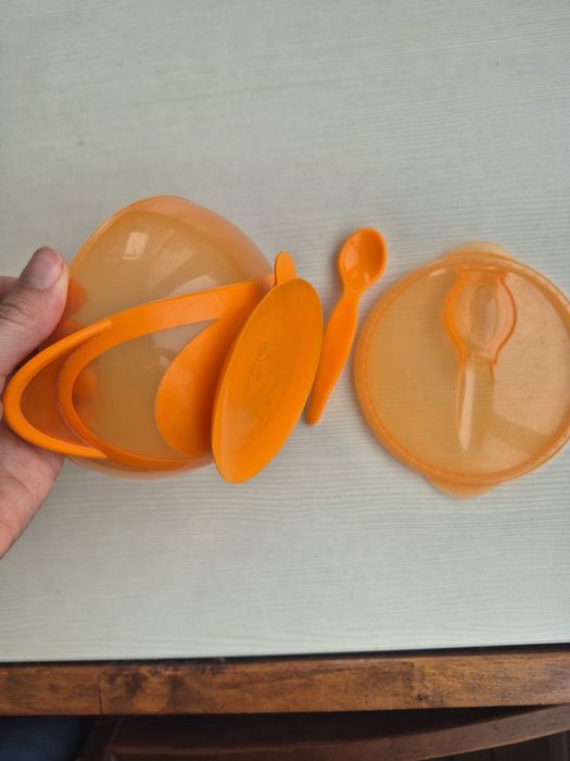 Тарілка силіконова для прикорму нагрудник ложка поїлка ikea baby team