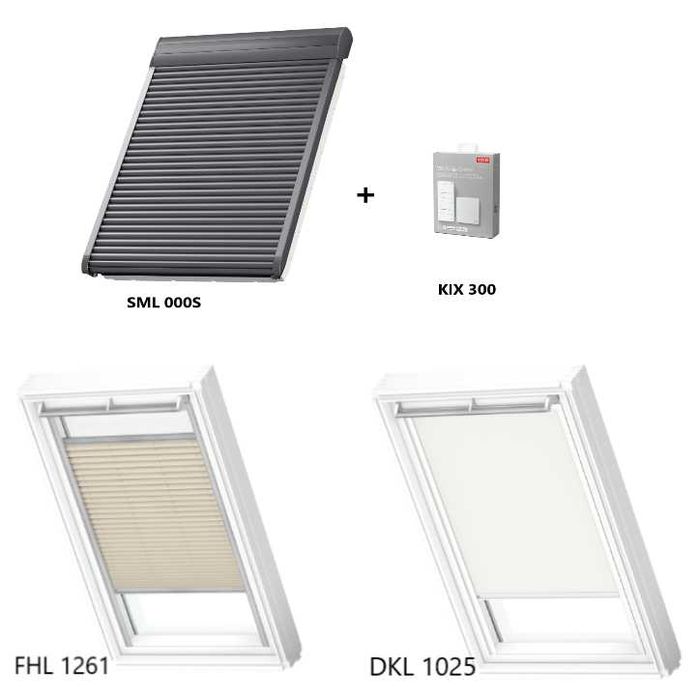 Rolety markizy dachowe NOWE VELUX różne rodzaje i rozmiary