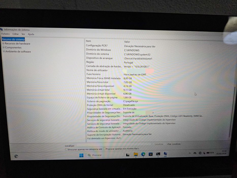 HP EliteBook 830 G5 i5 8ª gen | 8GB RAM | SSD 512GB