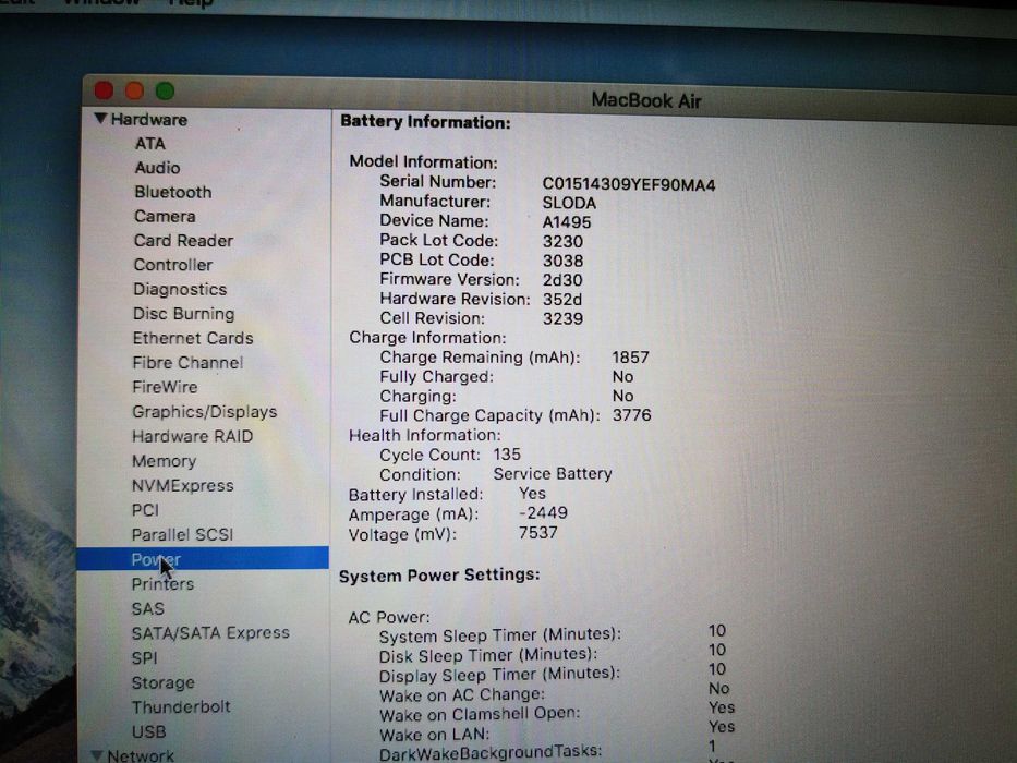 Apple MacBookAir 3.1