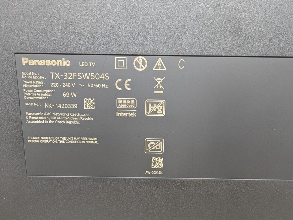 Panasonic TX-32FSW504S Smart TV / 2018