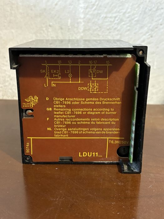 LDU11 523A27 Landis & Gyr - moduł kontroli wycieku gazu
